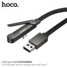 Hoco. U150 Cable USB-Type C 36W Con Soporte